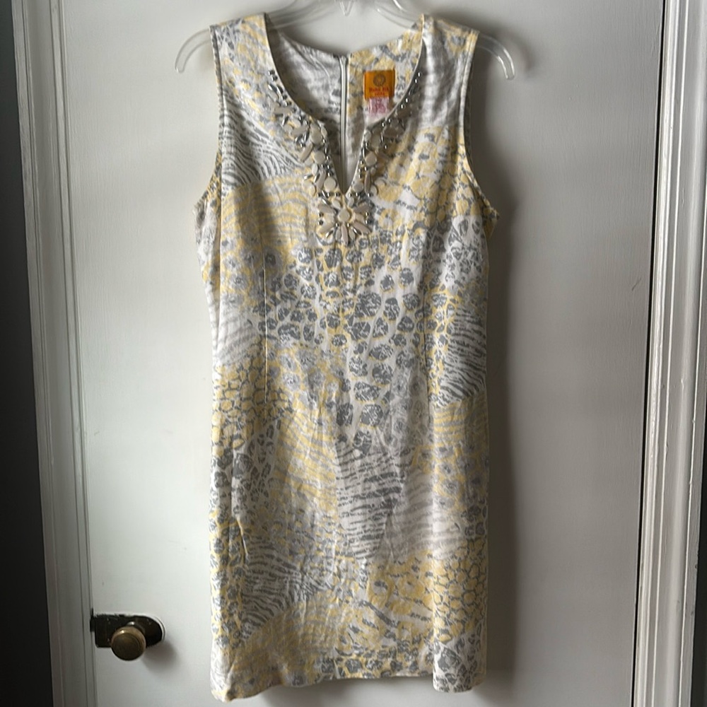 Ruby Road Linen Sheath Dress